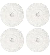 4 Pack Spin Mop Replacement Head for Hurrica, Mopnad, Cassabel and Other 360 Spin Mop Systems, Mi...