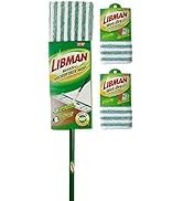 Libman Wet & Dry Microfiber Mop Kit Plus Refills | Dust Mop for Hardwood Floors | Wall Mop | Mops...