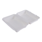 9 inch x 9 inch x 3 inch Large Hinged Clamshell