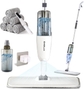 White Triangle-6 Cloths-Spray Mop Set