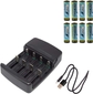 1Charger and 8 PCS Batteries