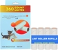 03 （4 Strong Viscosity Lint Roller Refills）