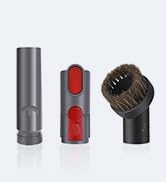 Horse Hair Brush Attachment Adapter Compatible with Dyson V15 V12 V11 V10 V8 V7 V6 Vacuum Cleaner